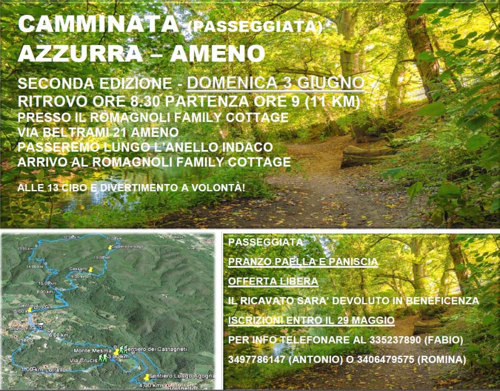 Voltantino Seconda Camminata Azzurra 2018